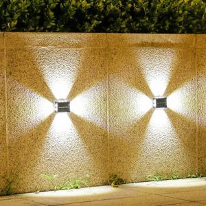 Solarne LED lampe za ogradu zidove i fasade 11