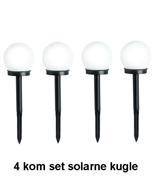 Solarne Kugle Za Dvorište Dekorativne Lampe 44