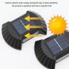 Solarne LED lampe u obliku školjke - dekorativno svetlo za zidove 66