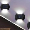 Solarne Lampe u obliku skoljke za fasadu i ograde 11