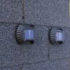 Solarne lampe u obliku školjke LED dekorativne svetiljke za zid 55